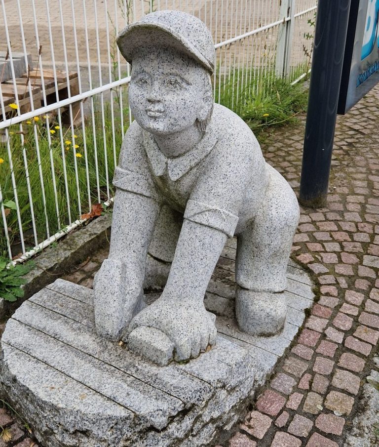 Straßenbau Figur Straßenbau